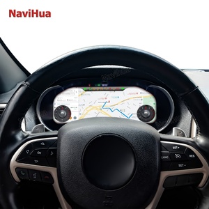 Navihua New Arrival 12.3" LCD Dashboard <b>Car</b> Digital Cluster Auto <b>Speedometer</b> With Carplay <b>for</b> Jeep Grand Cherokee 2014 2018 - Product Image 3