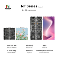 d'écran d'affichage de médias de location mené d'étape imperméable extérieure du lancement 2.9Mm de pixel d'intense luminosité