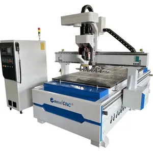 High performance 1325 1530 woodworking atc cnc router with carousal saw blade
