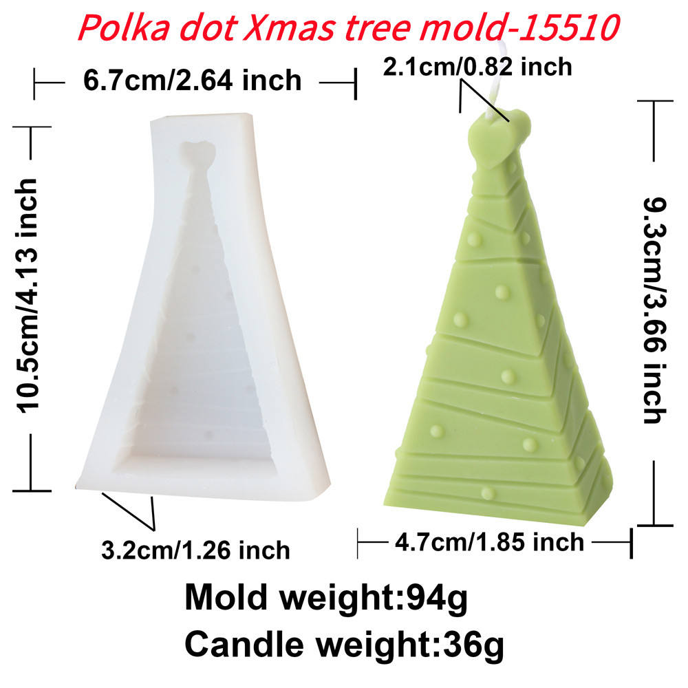 แม่พิมพ์ต้นไม้ลายจุดคริสต์มาส-15510