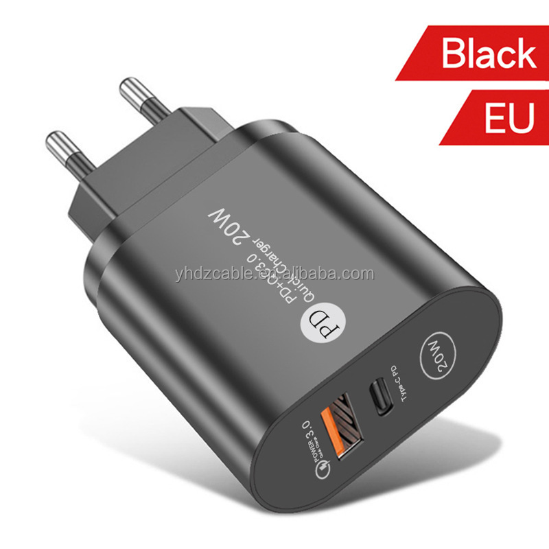 Chargeur noir UE