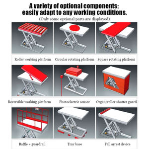 गर्म बिक्री के साथ 10T औद्योगिक हाइड्रोलिक तह मंच लिफ्ट मंच वसंत बिजली गोदाम स्थिर छोटे कैंची टेबल लिफ्ट - Product Image 5