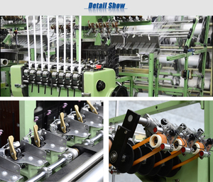 Yongjin de alta velocidad telar de <span class=keywords><strong>agujas</strong></span> tejido estrecho cinturón elástico cinta de máquina de trenzado - Product Image 3