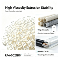 Granulés PA6 noirs de haute viscosité XiangLong, qualité extrusion, pour tubes pneumatiques, tuyaux ondulés et revêtements de câbles alimentaires