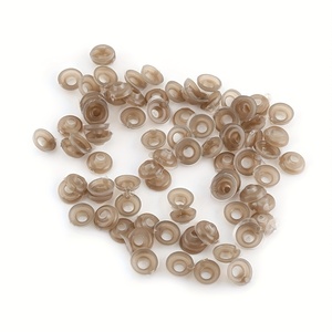 Occhi e nasi di sicurezza in plastica con Lavatrici, occhi da bambola artigianali occhi neri da sicurezza per Amigurumi, burattino, <span class=keywords><strong>peluche</strong></span> e orsacchiotto - Product Image 5