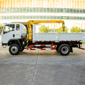 Howo 3.2t/8t/10t רכוב משאית רכוב 4x2 כונן טעינה & פריקה מכונה משולבת אידיאלי עבור שילוח מפעל - Product Image 2