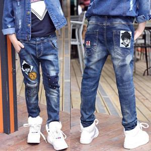 Jeans dritti aderenti in denim - Product Image 2