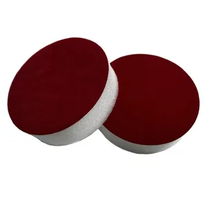 Красивая красная бархатная Защитная поролоновая подушка из вспененного полиэтилена с бархатным флокированием