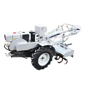 Popular Size 2021 on Hot Sale! 12HP Drive&. Draw Electrical Starting ,Water-cooled Walk-behind Tractor for Farmland