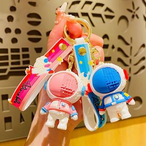 Kawaii Bag Car Pendant <b>Key</b> <b>Chain</b> Ring Keyring Creative Cute Cartoon 3D Doll Soft PVC Negative Keychain - Product Image 2