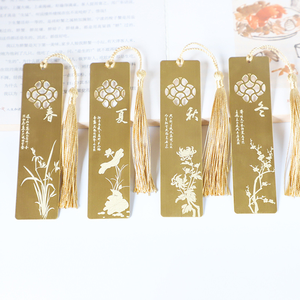 Marcador de metal con patrón de dibujos animados ecológico fundido a presión de alta gama - Product Image 4