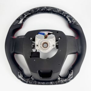 Pour Toyota Vios Wish Previa Estima Auris Aqua Premio 40 2004 Altis GR Hiace Altezza Volant en fibre de carbone forgée - Product Image 3