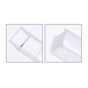 Cuvette en quartz 10 mm, cuvette en quartz fluorescente <span class=keywords><strong>UV</strong></span> pour spectrophotomètres de laboratoire, micro-cellule en quartz - Product Image 5