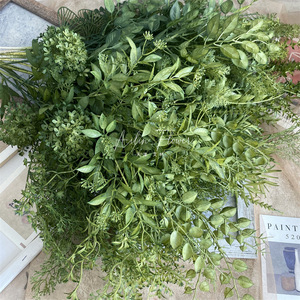 Lá Giả Lá Dương Xỉ Lá Phong Bạch Quả Ba Tư Nhân Tạo Để Cắm Hoa Trang Trí - Product Image 5