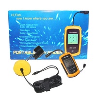 Détecteur de poisson à câble ultrasonique 30 m, radar de détection de son, école de poissons
