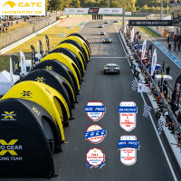 Tente dôme gonflable personnalisée CATC |   Logo personnalisé certifié CE |   Étanche et robuste pour les événements automobiles et sportifs