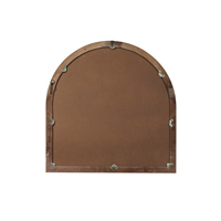 Pays ferme grand miroir décoration murale cadre en bois rustique décor à la maison pleine longueur miroir fenêtre mur arqué miroir