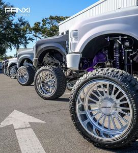 Jantes forgées FANXI 22x12 22x14 24x12 24x14 26x12 26x14 26x16 30x14 6 trous 6x135 6x5.5 6x139.7 pour Ford F-150 GMC1500 Chevy1500 - Product Image 5