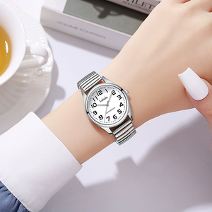 <span class=keywords><strong>Montre</strong></span> lumineuse étanche à ressort pour personnes âgées avec grand nombre - Product Image 4