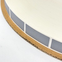 Vente d'usine, étiquettes de sécurité PET anti-effraction authentiques de 16*38 mm, gris, impression d'étiquettes, code QR caché, autocollants à gratter