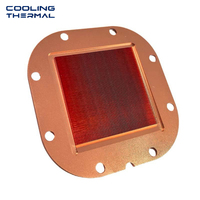 Radiateur en aluminium extrudé noir anodisé sur mesure usiné CNC pour montage de PCB, garantie 3 ans pour dissipateur de chaleur solaire