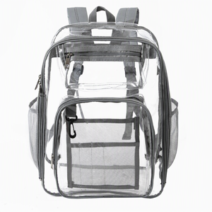 Zaino in PVC Trasparente Impermeabile Bestseller Transfrontaliero, Grande Capacità, Unisex, Moderno e Semplice, Borsa da Viaggio per Studenti - Product Image 3