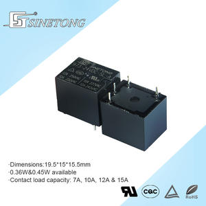 Relé Electromagnético de Uso General 24V Sinetong 973-24VDC-SL-A Miniatura de Alta Potencia Sellado para Aplicaciones en PCB - Product Image 2