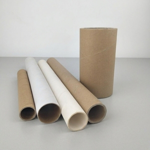 Tubo de cartón cilíndrico vacío de papel kraft resistente para bobinado de alambre, venta al por mayor de fábrica, 34 x 2 x 305 mm - Product Image 1