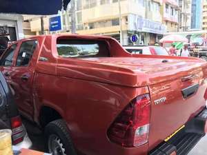 Pour <span class=keywords><strong>Nissan</strong></span> NP300/NAVARA D40 <span class=keywords><strong>D22</strong></span> Plats Haut Haut En Fibre De Verre Pickup Toppers Auvents Lit Couvre Tonneau Couvre De Luxe Ensemble Complet - Product Image 6