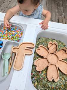 Alfabeto sensorial personalizado para jugar, bandeja con letras sensoriales, alfabeto minúsculo, <span class=keywords><strong>flisat</strong></span>, bandeja con letras ABC sensorial, letras de aprendizaje basadas en el juego - Product Image 4