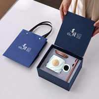 Ensemble tasse à café en céramique style Starbucks avec soucoupe - Cadeau d'affaires de luxe avec gravure personnalisée et personnalisation du logo