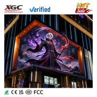 Écran LED extérieur fixe 4K HDR10 IP65 étanche, grand panneau d'affichage numérique pour la communauté résidentielle, la place publique, l'affichage public
