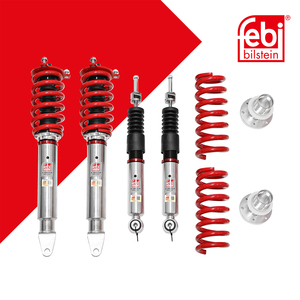 Kit <span class=keywords><strong>de</strong></span> Suspensión Coilovers Premium Febi Bilstein, Amortiguador Ajustable para Mercedes Benz Clase C W206 C200 RWD - Product Image 1