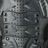 Protection corporelle de motocross respirante sur mesure de haute qualité, taille plus, unisexe, veste de sécurité pour moto, armure