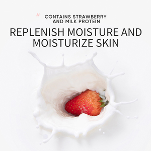 Baume à lèvres hydratant et éclaircissant ZOZU au lait de fraise naturel, améliore les lèvres gercées, marque privée - Product Image 5