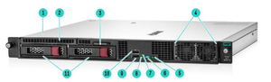 Serveur en rack HPE ProLiant DL20 Gen10 Plus E-2314 2,8 GHz 4 cœurs 1U 16 Go-U 2LFF 290 W Garantie 3 ans En stock - Product Image 4