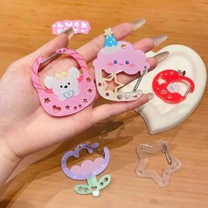 Venta Directa al por Mayor de Mosquetones Acrílicos Multifuncionales para Montañismo, Doble Capa, Patrón Colgante Personalizable, Llaveros - Product Image 2