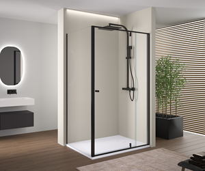 ตู้อาบน้ำแบบยืนมุมห้องน้ำกระจกตู้อาบน้ำอลูมิเนียมสี่เหลี่ยม - Product Image 2