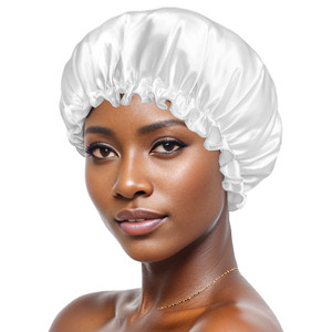 Gorros de Ducha Impermeables para Mujer, Gorro de Ducha Extra Grande, Gorros de Baño Reutilizables Súper Grandes para Cabello Largo, Grueso y Rizado - Product Image 4