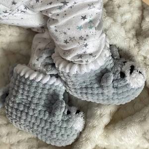 Chaussons Bébé en Coton Tricoté Doux et Mignon à Motif Ours Cartoon <span class=keywords><strong>pour</strong></span> Enfants, Nouveau Style Chaussures de Lit en <span class=keywords><strong>Crochet</strong></span> <span class=keywords><strong>pour</strong></span> Bébé - Product Image 6