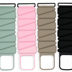 Pesas de Tobillo de Silicona con Diseño Nuevo 2026, Ajustables para Yoga/Pilates, Resistentes al Agua, con Correas, para Correr - Product Image 1