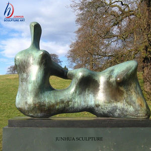 Figure de bronze abstraite moderne d'artiste célèbre faite à la main <span class=keywords><strong>Henry</strong></span> <span class=keywords><strong>Moore</strong></span> <span class=keywords><strong>Sculpture</strong></span> - Product Image 2