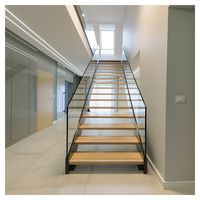 Escalier en colimaçon intérieur moderne, durable et écologique pour villa, en fer, avec garantie de 3 ans