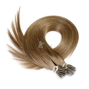 ผมแท้จีน 100% แบบ Remy  นาโนริง  จัดเรียงเกล็ดผม  แบบเวอร์จิ้น  ดับเบิ้ลดรอน  ไม่หลุดร่วง  สีไฮไลท์ธรรมชาติ  ผมตรง - Product Image 1