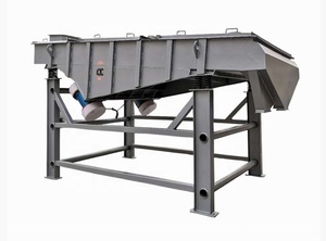 Máquina de tamiz vibratorio lineal de grado alimenticio industrial Pantalla de polvo de tamizado de carbón con motor como componente central - Product Image 3