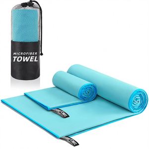Toalla Deportiva de Microfibra Personalizable de Secado Rápido, Refrescante, con Logotipo Bordado, Diseño Sólido, Portátil y Enrollable - Product Image 3