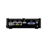 Computadora Industrial en Caja Automatizada con CPU J1900/N2840/N2930, Doble LAN, USB, COM, HD, VGA, WiFi, 4G Opcional, Compatible con Windows y Linux