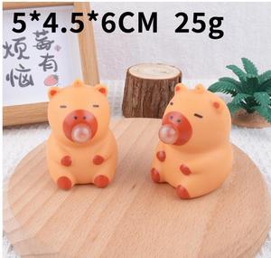 Cute Capybara Bubble Popper Squeeze <b>Toy</b> PVC Animal Stress Relief Sensory Fidget Kawaii Squishy <b>Desk</b> Decor Novelty - Product Image 6