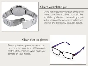 En çok satan ev dijital ultrasonik Tank makinesi temizlik güneş gözlüğü yüzük küpe takı ultrasonik temizleyici