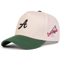 Casquette de baseball hip-hop à 6 panneaux, style nouveau, brodée flamme, à visière plate, transfrontalière ; Polyester/Coton, broderie machine réglable